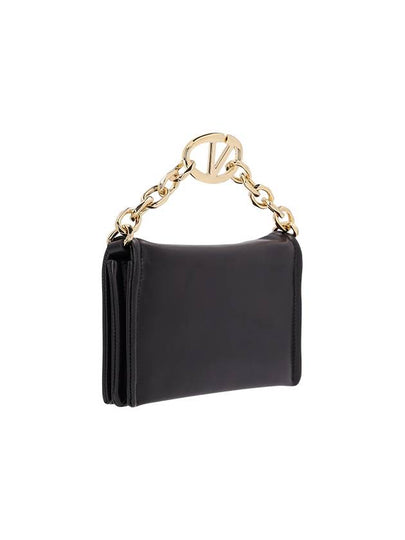 VLOGO CHAIN CLUTCH IN NAPPA WITH CHAIN - VALENTINO - BALAAN 2