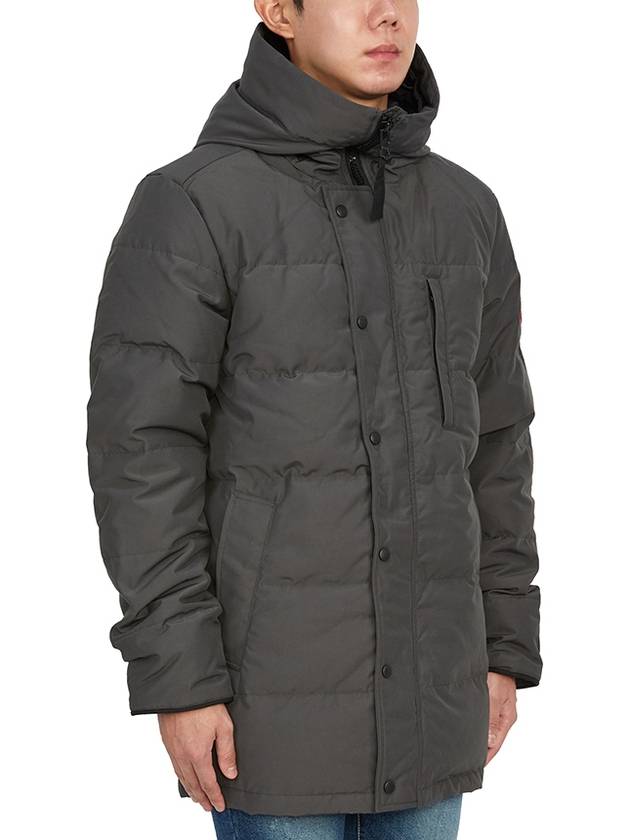 Carson Hooded Padding Parka Grey - CANADA GOOSE - BALAAN 5