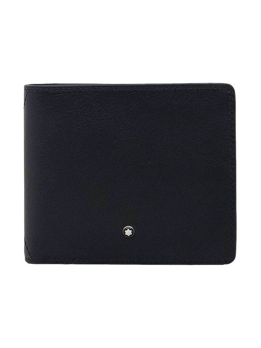 Midnight blue half wallet 123723 - MONTBLANC - BALAAN 1
