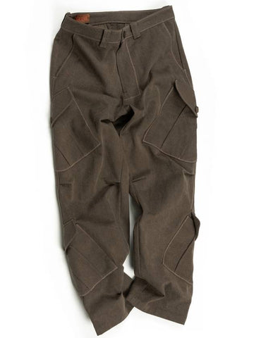 Country Road Cargo Pants Brown I5WP01BR - IOEDLE - BALAAN 1