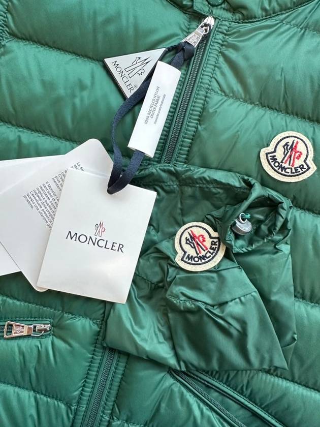 Kids GUI Lightweight Padded Vest Green Boys 8 10A - MONCLER - BALAAN 9