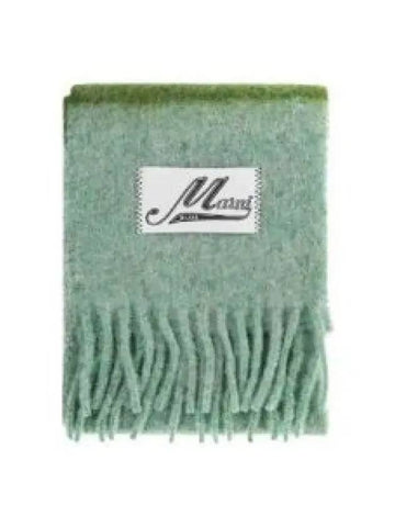 Striped Brushed Alpaca Muffler Kiwi SCMC0122Y0UAW037STV40 1291111 - MARNI - BALAAN 1