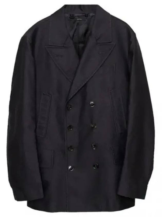 Double breasted peacoat men s jacket - TOM FORD - BALAAN 1