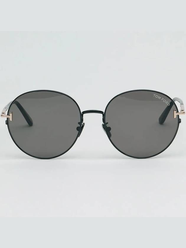 Sunglasses TF966K 01A Round Patro Fashion Asian Fit - TOM FORD - BALAAN 3