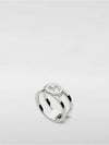 Interlocking G 9mm Ring Silver - GUCCI - BALAAN 1