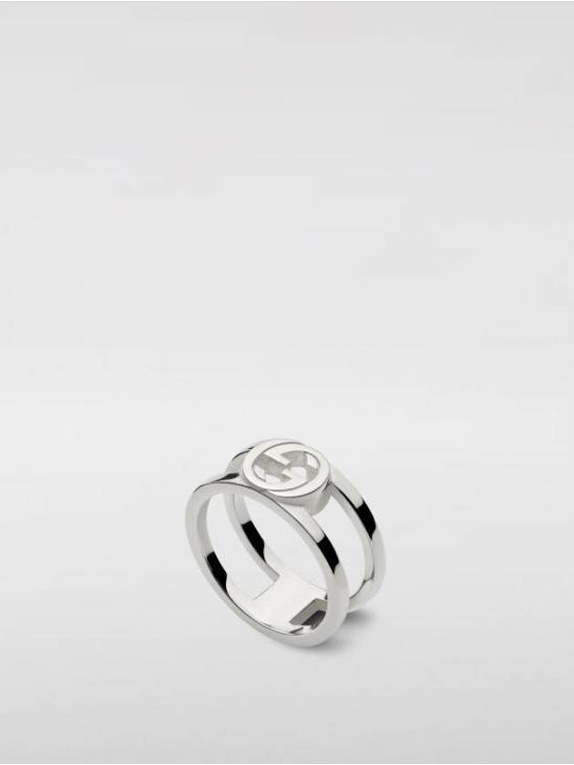 Interlocking G 9mm Ring Silver - GUCCI - BALAAN 1