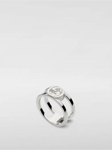 Interlocking G 9mm Ring Silver - GUCCI - BALAAN 1