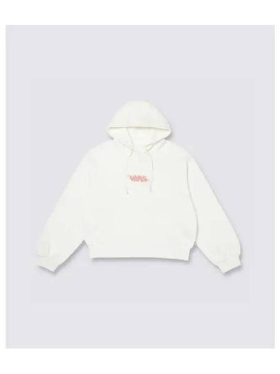 Logo Crop Hoodie Marshmallow - VANS - BALAAN 2