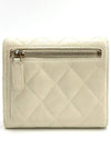 Caviar gold flap bi fold wallet - CHANEL - BALAAN 4