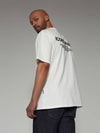 London Address IV Short Sleeve T Shirt Ivory - ICONOGRAPHY - BALAAN 4