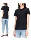 Women's Sacha Short Sleeve T-Shirt Black - MAX MARA - BALAAN 2