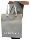 Logo Printed Tote Bag Grey - MAISON MARGIELA - BALAAN 2