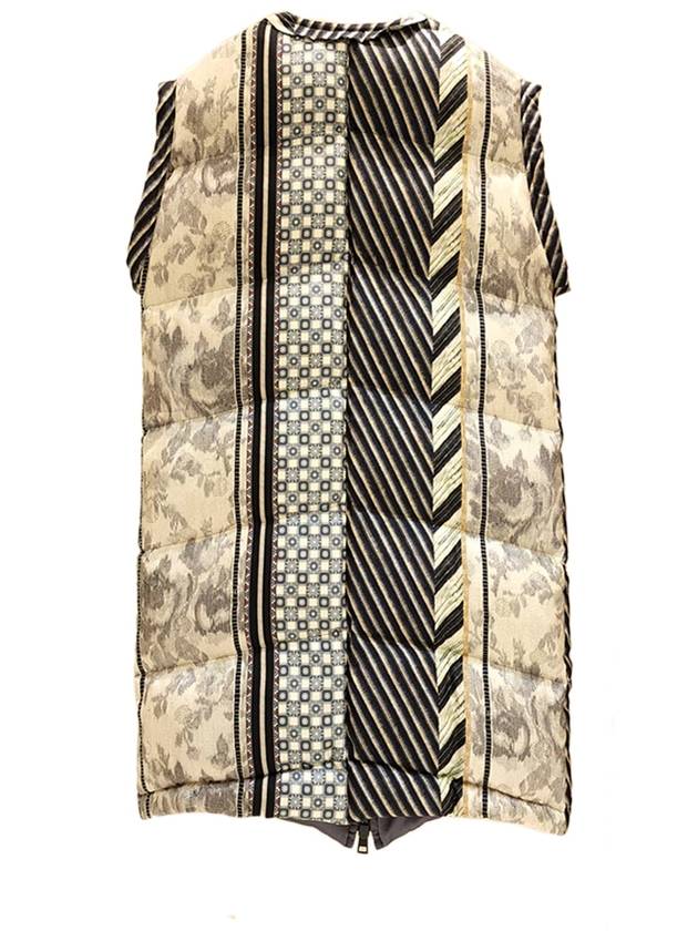 Pierre Louis Marcia Women s Silk Vest Padded Black Gray ARODA GL11197 - PIERRE LOUIS MASCIA - BALAAN 3