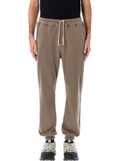 Rick Owens Cotton Track Pants Taupe - MONCLER - BALAAN 2