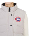 Women's Freestyle Quilted Padding Vest Limestone - CANADA GOOSE - BALAAN.