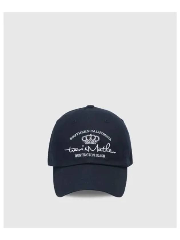 TRAVISMATHEW Unisex Emblem Ball Cap Navy - TRAVIS SCOTT - BALAAN 1