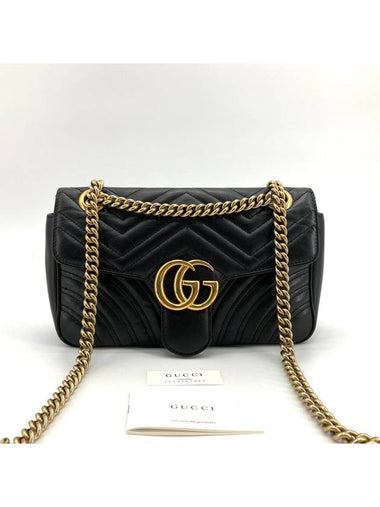 GG Marmont Matelasse small shoulder bag 443497 - GUCCI - BALAAN 1