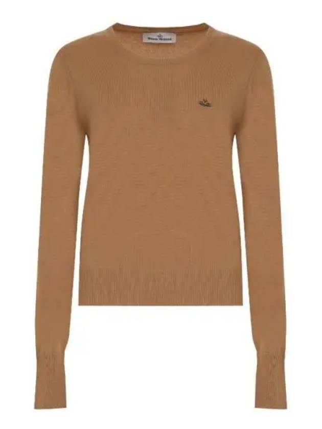 Bea Jumper Knit Top Camel - VIVIENNE WESTWOOD - BALAAN 2