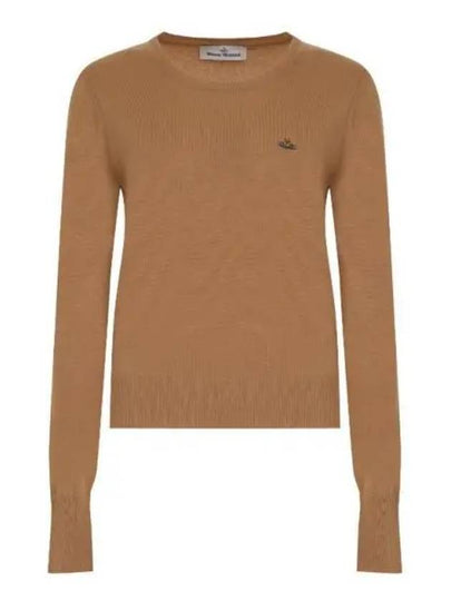 Bea Jumper Knit Top Camel - VIVIENNE WESTWOOD - BALAAN 2