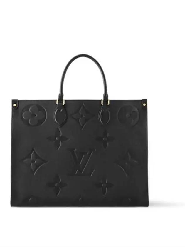 OnTheGo Monogram Empreinte Leather Tote Bag Black - LOUIS VUITTON - BALAAN 2