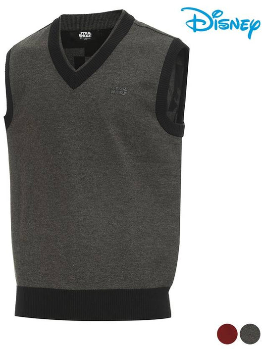 Men s V neck vest DN3MKV004 - DISNEY GOLF - BALAAN 1