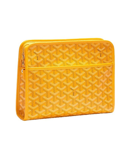 Jouvence MM Clutch Bag Yellow - GOYARD - BALAAN 1