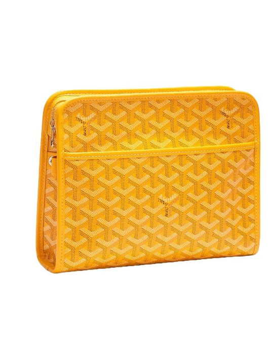 Jouvence MM Clutch Bag Yellow - GOYARD - BALAAN 1