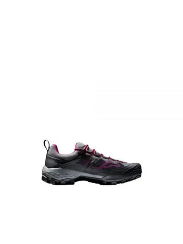 Women's Ducan Low Gore-Tex Low Top Sneakers Black Pink - MAMMUT - BALAAN 1