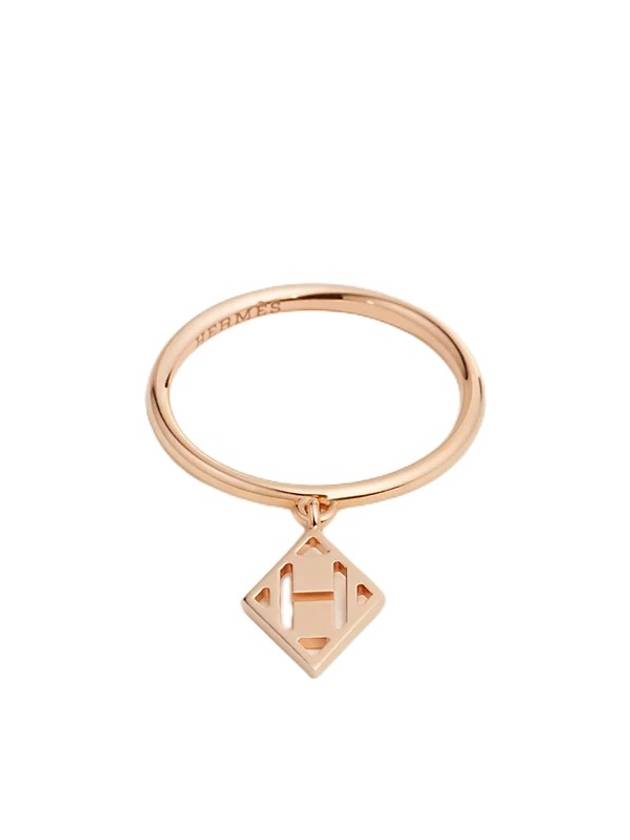 Gambade H ring ring rose gold H216633B 00053 - HERMES - BALAAN 1