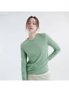 Round long sleeve tee green 0098 - VOYONN - BALAAN 2