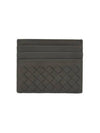 Intrecciato Classic Card Wallet Dark Grey - BOTTEGA VENETA - BALAAN 3