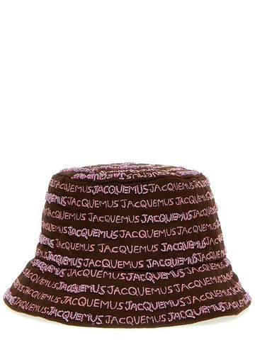 Jacquemus 'Le Bob Bordado’ Bucket Hat - JACQUEMUS - BALAAN 1