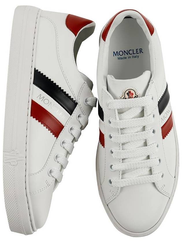 Ariel Low Top Sneakers White - MONCLER - BALAAN.