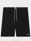 Logo Print Nylon Swimming Shorts Black - CELINE - BALAAN 2