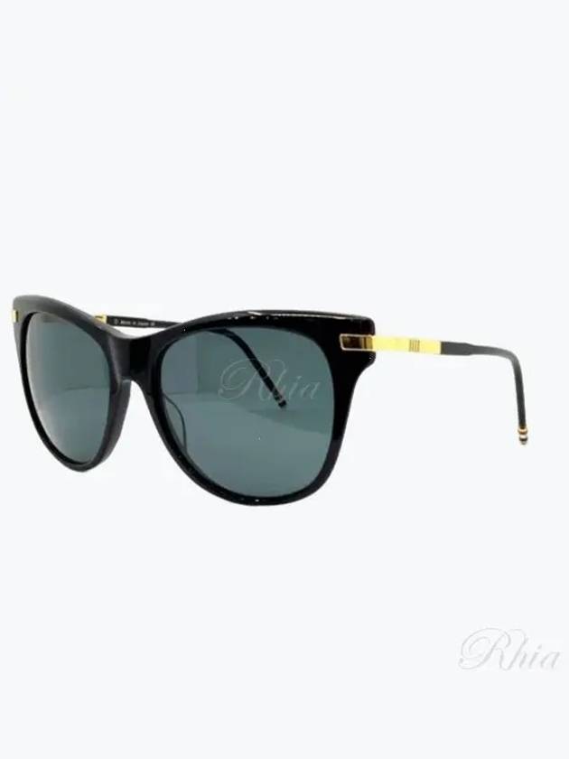 EYEWEAR TB 506 A BLK GLD 56 - THOM BROWNE - BALAAN 1