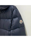 Women s Logo Patch DOURO Down Padded Short Jacket Navy 1A00069 595ZZ 778 - MONCLER - BALAAN 3