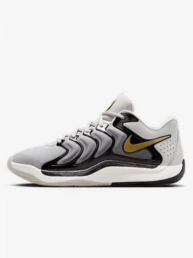 KD17 EP Basketball Shoes Light Iron Or Black Metallic Gold FJ9488 003 749768 - NIKE - BALAAN 1