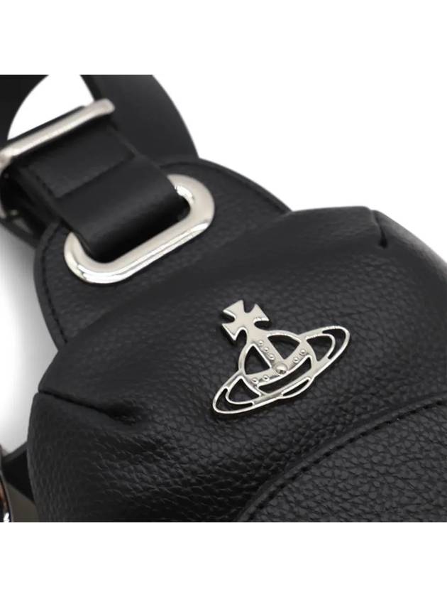 ORB Logo Sling Bag Black - VIVIENNE WESTWOOD - BALAAN 5