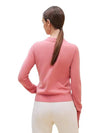 Cashmere H Lift Long Sleeve Knit Top Pink - HERMES - BALAAN 4