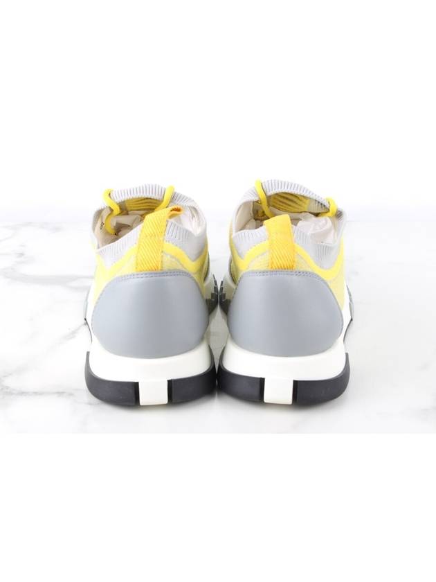 Addict knit sneakers yellow 35 220 - HERMES - BALAAN 3