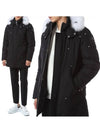 Original Stirling Parka White Fox Fur Black - MOOSE KNUCKLES - BALAAN 2