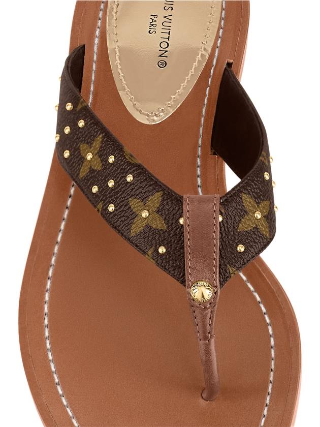 NEWSunny Flat Strap Sandals 1AB37R - LOUIS VUITTON - BALAAN 4