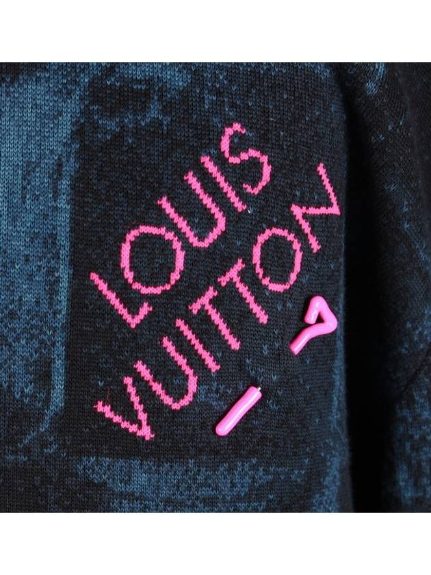 Damier jacquard crew neck - LOUIS VUITTON - BALAAN 7