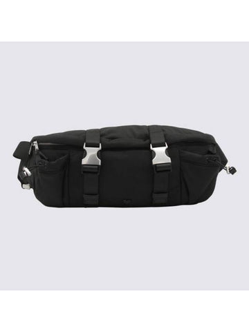 Friend Of Heart Belt Bag Black - AMI - BALAAN 1