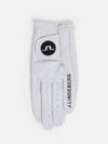 Lawn Leather Golf Gloves White - J.LINDEBERG - BALAAN 2