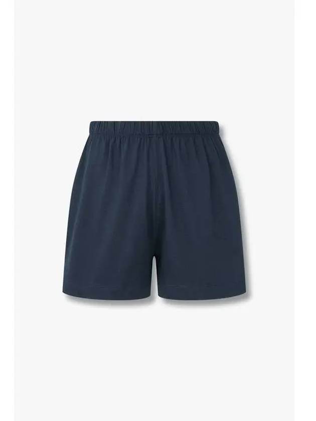 UNDERWEAR Women s Soft Cotton Lounge Shorts Marine - EMPORIO ARMANI - BALAAN 1