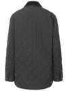 Quilted Thermoregulated Barn Jacket Black - BURBERRY - BALAAN 4