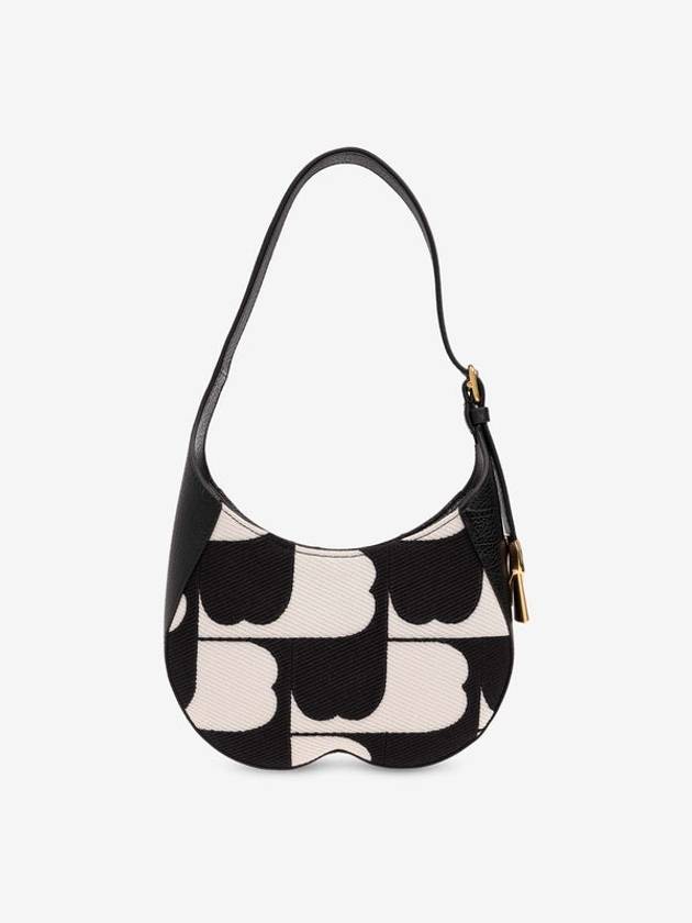 Chess Baguette Shoulder Bag Black - BURBERRY - BALAAN 3