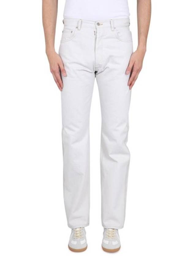 Denim Straight Pants S50LA0216 S30857961 WHITE - MAISON MARGIELA - BALAAN 1