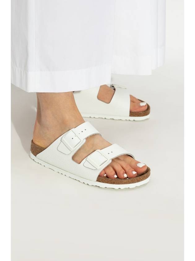 Birkenstock Slides 'Arizona BS', Women's, White - BIRKENSTOCK - BALAAN 2